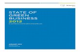 State of green business report 2012