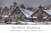 MOOC Workshop