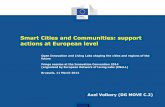 Smart Cities & Communities; actions at a European level - Axel Volkery @ EUIC2014