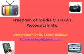 Freedom of media vis a-vis accountability