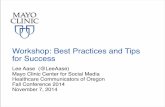 Health Care Social Media: Best Practices and Tips for Success