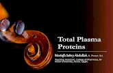 Total plasma protein