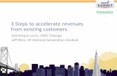 Totango: 3 Steps To Accelerate Revenues From Existing Customers