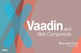 Vaadin & Web Components