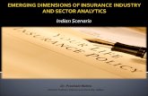 Emerging dimensions of insurance sector  and analytics