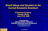 Brand Values and Valuation in Current Economic Downturn