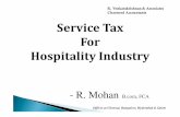 Service tax   hotels & hospitality