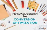 How To Use Persuasive Design for Conversion Optimization