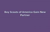 Boy Scouts of America Gain New Partner