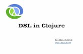 Writing DSL in Clojure