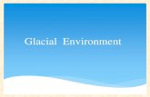 Glacial environment