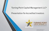 Investor Presentation - TPCM 9% Convertible Note(s)