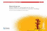 Opening up: How R&D is changing in the telecommunications sector today