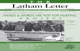 Latham Letter Spring 2011
