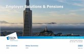 Employer solutions and pensions performance