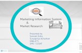 Marketing information system and marketing research