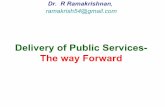 Delivery of public services the way forward