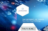The internet of things, your next crucial challenge - Productize