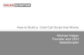 How to Build a Cold Call Script that Works