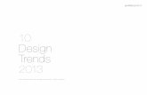 10 Design Trends 2013