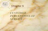 Mkt 350, ch 5, consumer perceptions of service