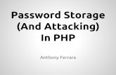 Password Storage And Attacking In PHP - PHP Argentina