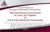 The Balanced Scorecard & Lean Six Sigma In Us Army Medical Command