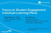 Focus on Student Engagement: Individual Learning Plans