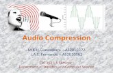 Audio compression