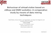 Behaviour of virtual visitor based on eShop and DMO websites: A comparative study by means of data mining techniques