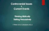 Controversial Issues & Current Events: Radical Islam I