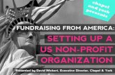 Fundraising from America: Setting up a US Non-profit