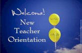 SJSD New Teacher Orientation 2013