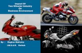 Impact of Two Wheeler Industry on Business Environment