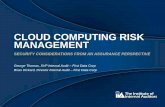 Cloud Computing Risk Management (IIA Webinar)