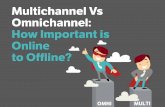 Multichannel Vs Omnichannel: How Important Is Online to Offline?
