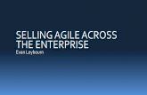 Selling agile across the enterprise