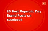 30 Best Republic Day Brand Posts on Facebook