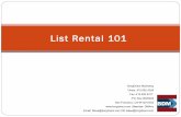 List Rental 101