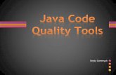 Java Code Quality Tools