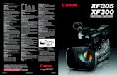 Canon XF-300 / XF-305
