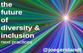 Future of Diversity and Inclusion  4 Next Practices (HRAM 2015)