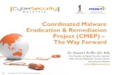 Coordinated Malware Eradication & Remediation Project (CMERP) - The Way Forward