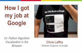 How i got my job at google - Pycon US 2014 Slides