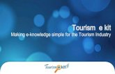 Tourism e-kit. Making e-knowledge simple for the Tourism Industry