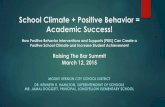 Jamal Doggett: School Climate + Positive Behavior = Academic Success!