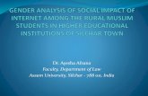 Wnl 119 gender analysis of social impact by dr. ayesha ppt