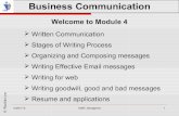 Business communication module 4
