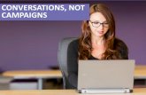 BEST PRACTICE: Conversations, not campaigns: The evolution of marketing