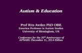 Autismo y educación -Rita Jordan